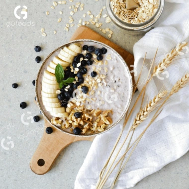 Bột Yến mạch ăn liền GUfoods 500g Nguyên liệu nhập khẩu giàu chất xơ ăn kiêng healthy giảm giá 99.900₫ 7