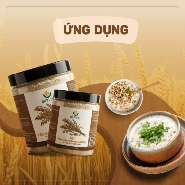 Bột Yến Mạch Barley 200g-1kg - Nguyên liệu bánh Xuân Sen, Giảm cân, Giá 54.000₫ 3