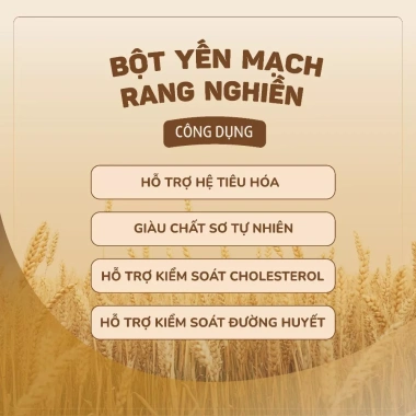 Bột Yến Mạch Barley 200g-1kg - Nguyên liệu bánh Xuân Sen, Giảm cân, Giá 54.000₫ 4