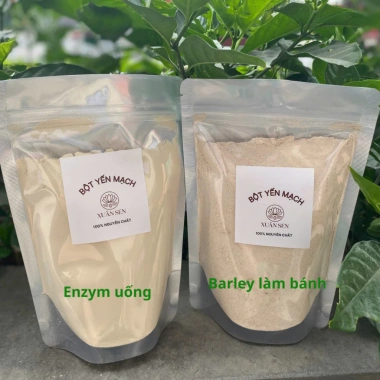 Bột Yến Mạch Barley 200g-1kg - Nguyên liệu bánh Xuân Sen, Giảm cân, Giá 54.000₫ 8