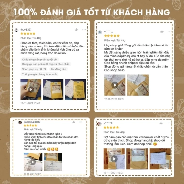 Bột Yến Mạch Đắp Mặt Nạ UMIHOME Nguyên Chất 100% Organic 40g - Giá 44.000đ 7