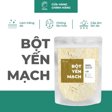 Bột Yến Mạch Nguyên Chất Xay Mịn 100% Organic MISA Giá 33.000 VND Giảm Cân