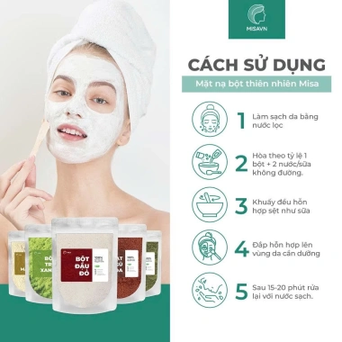 Bột Yến Mạch Nguyên Chất Xay Mịn 100% Organic MISA Giá 33.000 VND Giảm Cân
