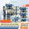 BOTARE Giấy ăn 4 lớp 1.998 tờ 27 gói - Bột gỗ, mềm mịn, an toàn, giá 160.000 VND