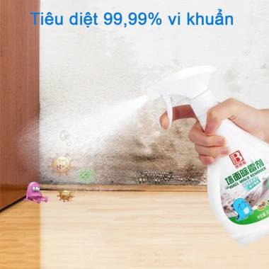 Botny Dung Dịch Tẩy Mốc Tường 500ml Xóa vết mốc lâu ngày, không bào mòn, 99.000₫ 6 Botny Dung Dịch Tẩy Mốc Tường 500ml Xóa vết mốc lâu ngày, không bào mòn, 99.000₫ 6