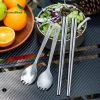 Boundless Voyage Titan Đũa Spork cắm trại, dao kéo nhẹ, du lịch di động, máy rửa bát