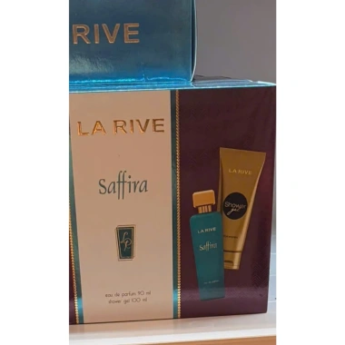 Box Quà Tặng 8/3 Hàng Ba Lan Nước Hoa và Sữa Tắm Nữ La Rive Saffira 100ml