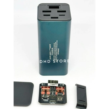 Box sạc dự phòng DHD vỏ nhôm 4 cell 21.700, sạc nhanh 22.5W, dung lượng cao, giá 145k 4