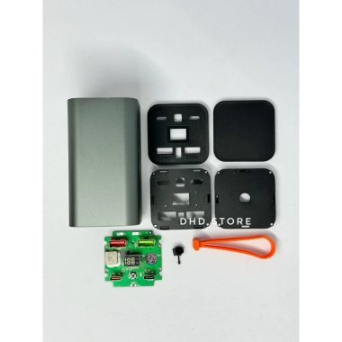 Box sạc dự phòng DHD vỏ nhôm 4 cell 21.700, sạc nhanh 22.5W, dung lượng cao, giá 145k 6