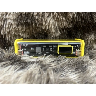 Box Sạc Dự Phòng Trong Suốt 8 Cell 18.650 - Sạc Nhanh 22.5W PD 20W QC 4.0, Vỏ Cyberpunk Giá Sốc