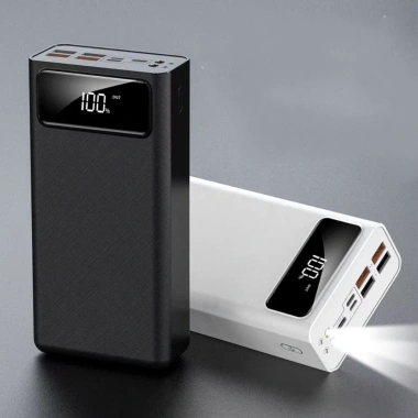 Box Vỏ Mạch Sạc Dự Phòng 30.000mAh, Sạc Nhanh 22.5W, 4 Cổng USB, Đèn Pin, Giá chỉ 140.000₫ 6