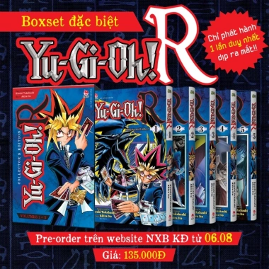 Boxset Truyện tranh Yu-Gi-Oh! full 5 tập + Yu-Gi-Oh! GX full 9 tập Chang Book - Giá chỉ 325.000₫
