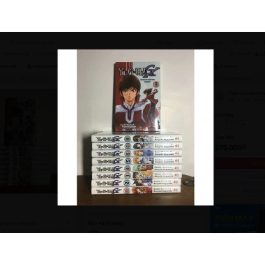 Boxset Truyện tranh Yu-Gi-Oh! full 5 tập + Yu-Gi-Oh! GX full 9 tập Chang Book - Giá chỉ 325.000₫
