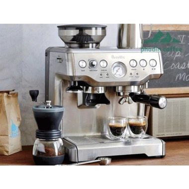 Breville BES870XL Máy pha cà phê Espresso tự động 15 Bar, máy xay inox - Giá ưu đãi 14.2 triệu 4
