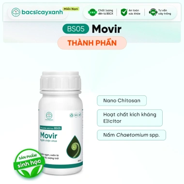 BS05 Movir Chặn Đứng Xoăn Lá - Phòng Sượng Trái Do Virus, Giá Giảm 85.000₫ 9 BS05 Movir Chặn Đứng Xoăn Lá - Phòng Sượng Trái Do Virus, Giá Giảm 85.000₫ 9