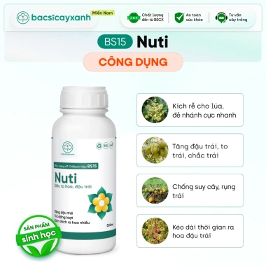 BS15 Nuti Phân Bón Kích Cây Ra Hoa Nhanh Đậu Trái Bông Trổ Đều Giá Ưu Đãi 186.120đ 3 BS15 Nuti Phân Bón Kích Cây Ra Hoa Nhanh Đậu Trái Bông Trổ Đều Giá Ưu Đãi 186.120đ 3