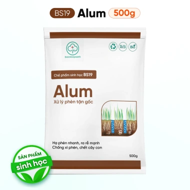 BS19 Alum khử chua hạ phèn đất, xử lý nhiễm mặn ngộ độc hữu cơ và Bác Sĩ Cây Xanh 7 BS19 Alum khử chua hạ phèn đất, xử lý nhiễm mặn ngộ độc hữu cơ và Bác Sĩ Cây Xanh 7
