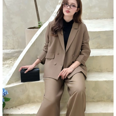 BST Blazer Set Balzer U&M Bigsize sang trọng - Đi làm, đi chơi, giá 803.000₫ 5 BST Blazer Set Balzer U&M Bigsize sang trọng - Đi làm, đi chơi, giá 803.000₫ 5