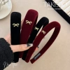 BST Tết 2.026 Băng đô nhung đỏ mini đính nơ sang trọng tiểu thư - 43.000 VND 4