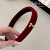 BST Tết 2.026 Băng đô nhung đỏ mini đính nơ sang trọng tiểu thư - 43.000 VND 10
