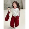 BST TẾT 2.026 Set Đồ Đông Bé Gái 3 Món Quần Áo Đông Áo Tay Dài Quần Ống Rộng 10-32kg 192.808 VND 3