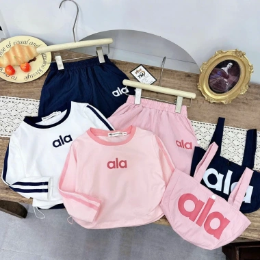 BST TẾT 2.026 Set Đồ Đông Bé Gái 3 Món Quần Áo Đông Áo Tay Dài Quần Ống Rộng 10-32kg 192.808 VND