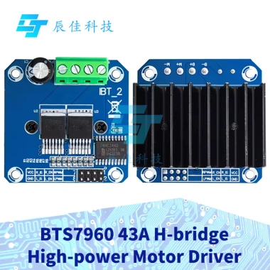 BTS7.960 43A H‑Bridge mô‑đun điều khiển động cơ công suất cao - Giá chỉ 98.298₫, ưu đãi cho xe thông minh tự làm