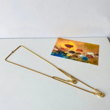 Bùa Bảo Thái Lan 3mm 18k Vàng Khóa Đa Tay - Hai, Ba, Năm Tay Giá 189.200₫
