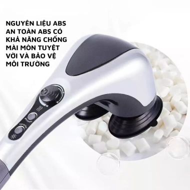 Búa Đấm Lưng Cầm Tay Đa Năng Nhiệt & Hồng Ngoại - Máy Massage Toàn Thân Giảm 22% 3