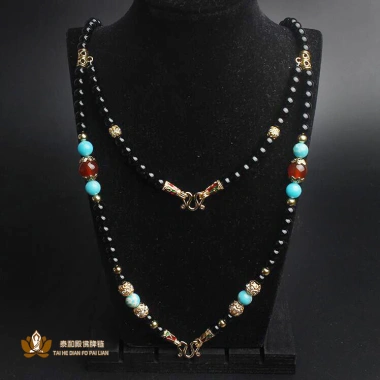 Bùa dây treo đôi hai vòng cổ xích mạ não pha lê trắng hồng chalcedony đa năng - Giá 378k 3 Bùa dây treo đôi hai vòng cổ xích mạ não pha lê trắng hồng chalcedony đa năng - Giá 378k 3