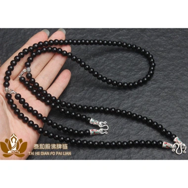 Bùa dây treo đôi hai vòng cổ xích mạ não pha lê trắng hồng chalcedony đa năng - Giá 378k 8 Bùa dây treo đôi hai vòng cổ xích mạ não pha lê trắng hồng chalcedony đa năng - Giá 378k 8