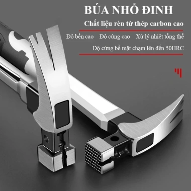 Búa dê đa chức năng thép carbon 2 khe móng cố định - Độ bền cao, giá chỉ 88.200đ 3