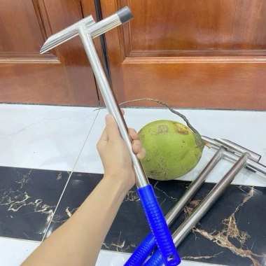 Búa đục dừa inox 304 dày 2 ly chống gỉ - Đục nhanh, lấy nước, giảm còn 95.000₫ 7