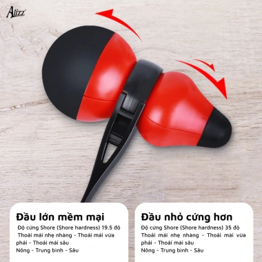 Búa phản xạ silicon 2 đầu ALIZZ - Búa cao su 2 đầu, quà tặng freeship, 60.000₫ 6