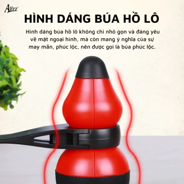 Búa phản xạ silicon 2 đầu ALIZZ - Búa cao su 2 đầu, quà tặng freeship, 60.000₫ 7