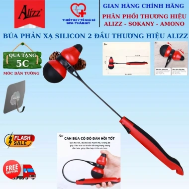 Búa phản xạ silicon 2 đầu ALIZZ - Búa cao su 2 đầu, quà tặng freeship, 60.000₫ 10