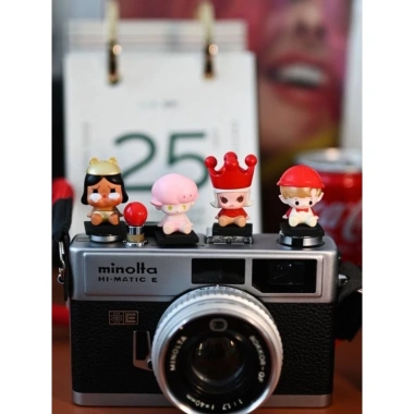Bubble Mart DIY Hot Shoe Cover cho Canon Sony Fuji Nikon Pentax, bảo vệ ống kính, giá 199.100đ