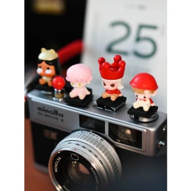 Bubble Mart DIY Hot Shoe Cover cho Canon Sony Fuji Nikon Pentax, bảo vệ ống kính, giá 199.100đ