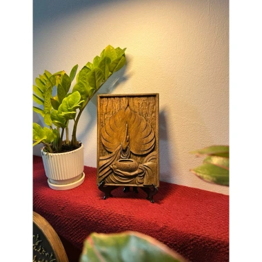 Bức Tranh Bình Bát Từ Bi Mộc Decor Trang Trí Treo Tường Đặt Bàn Giá 149.000 10