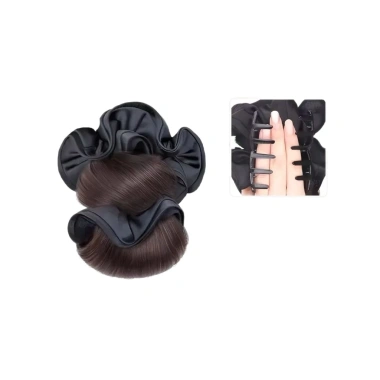 Búi Tóc Giả Dày Tóc Kẹp Tiện Lợi, Trang Trí Chun Vải Phong Cách Hàn Quốc 78k 8 Búi Tóc Giả Dày Tóc Kẹp Tiện Lợi, Trang Trí Chun Vải Phong Cách Hàn Quốc 78k 8