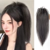 Búi Tóc Giả Kẹp Đuôi Ngựa Thẳng Y2K - Búi Cao Hàn Quốc, Giá 85.000đ tại QiQiShop 3