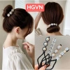 Búi tóc nữ đính ngọc trai nhân tạo đáng yêu - Giá chỉ 22.880 VND, giảm mạnh