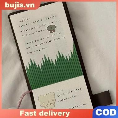 Bujis Brown Pocket Book phong cách Nhật Bản - Sổ tay di động Ins Niche, đơn giản, chỉ 63.720₫