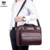 Bullcaptain Túi Da Nam Cặp Laptop 14 Messenger - Đựng A4, Kinh Doanh, Giá Giảm 2