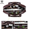 Bullcaptain Túi Da Nam Cặp Laptop 14 Messenger - Đựng A4, Kinh Doanh, Giá Giảm 3
