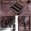 Bullcaptain Túi Da Nam Cặp Laptop 14 Messenger - Đựng A4, Kinh Doanh, Giá Giảm 4
