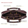 Bullcaptain Túi Da Nam Cặp Laptop 14 Messenger - Đựng A4, Kinh Doanh, Giá Giảm 5
