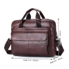 Bullcaptain Túi Da Nam Cặp Laptop 14 Messenger - Đựng A4, Kinh Doanh, Giá Giảm 8