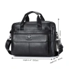 Bullcaptain Túi Da Nam Cặp Laptop 14 Messenger - Đựng A4, Kinh Doanh, Giá Giảm 10