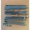 Bulon tán 6ly M6 bù lon combo 4 con biến áp, phi 6mm dài 10-12cm - Giá 14.000 VND 2